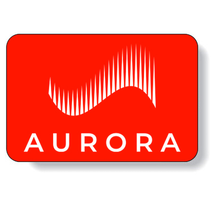 Fluorescent Red Paper Roll Labels Stock Rectangle (1.25"x1.875")