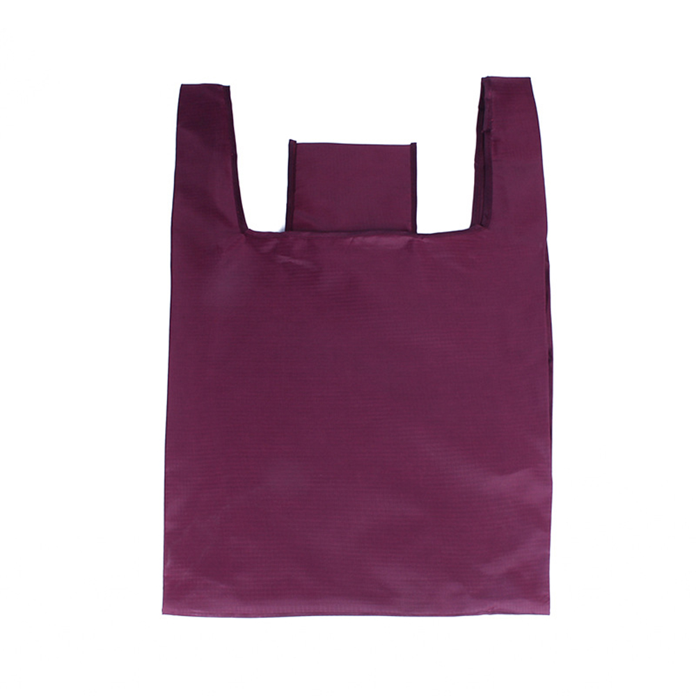 Portable Oxford folding tote shopping bag 1
