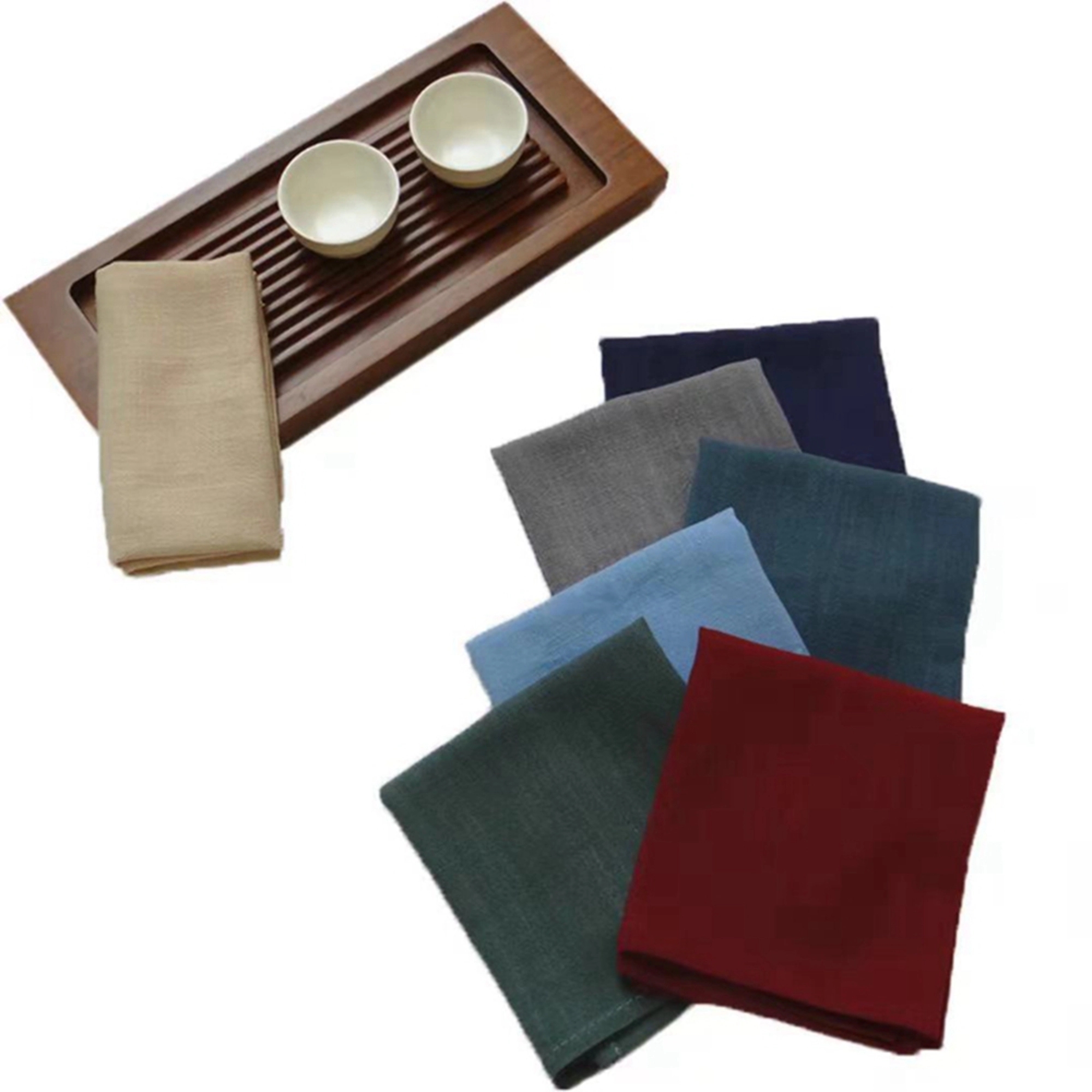 Cotton and linen napkin 3