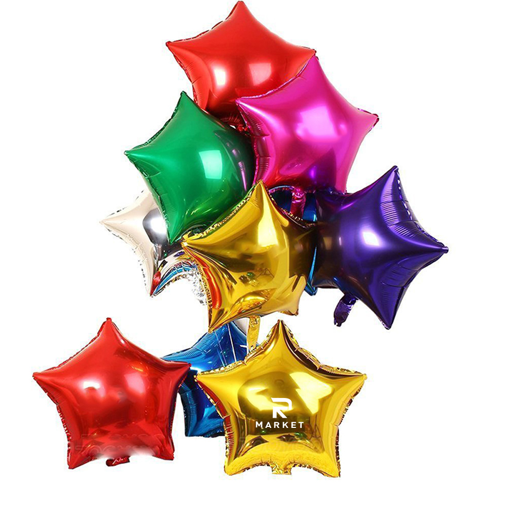 18" Mylar Stars Foil Balloon 2
