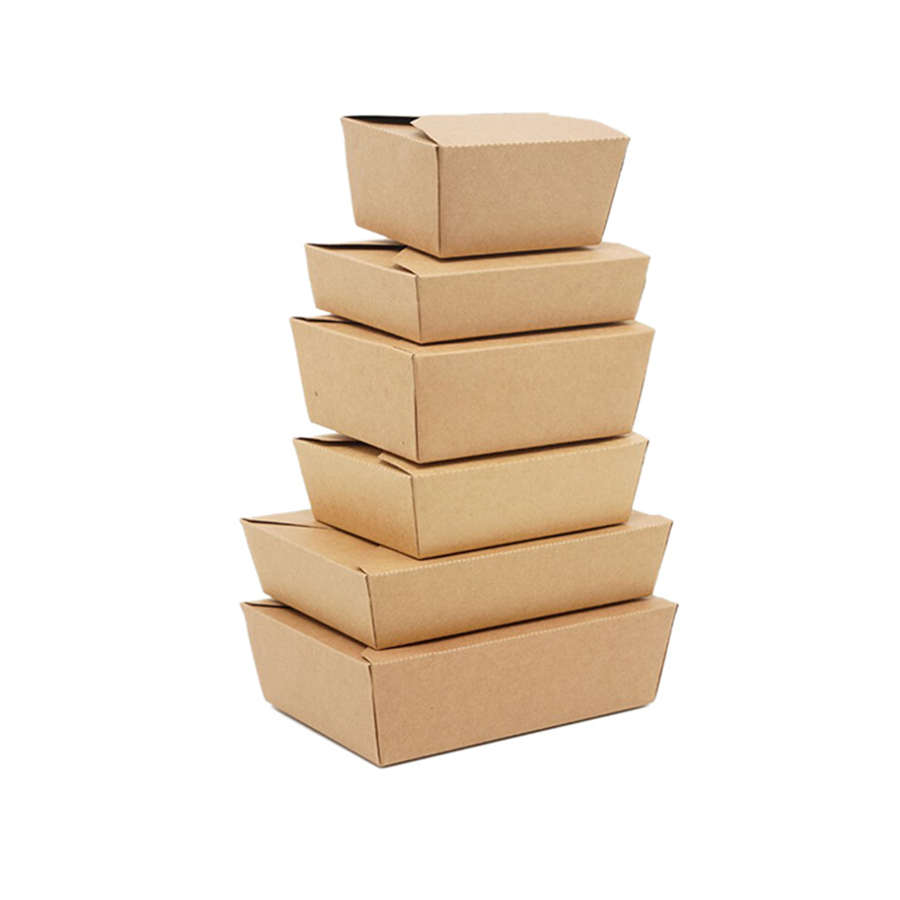 38oz Natural Disposable Food Box 3