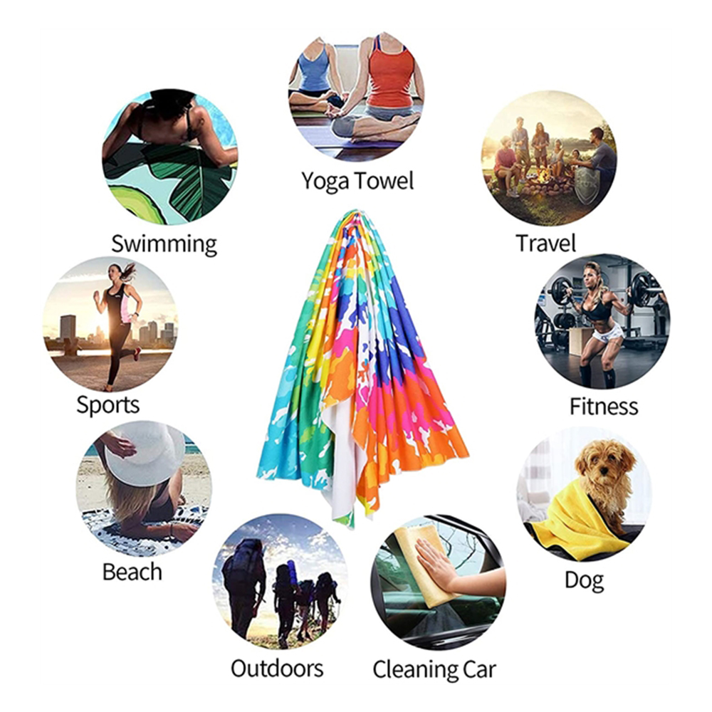 Full Color Beach Towel