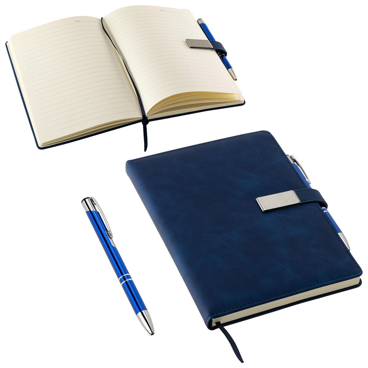 Thesis Hardcover Journal with Magnetic Closure & Pen 7