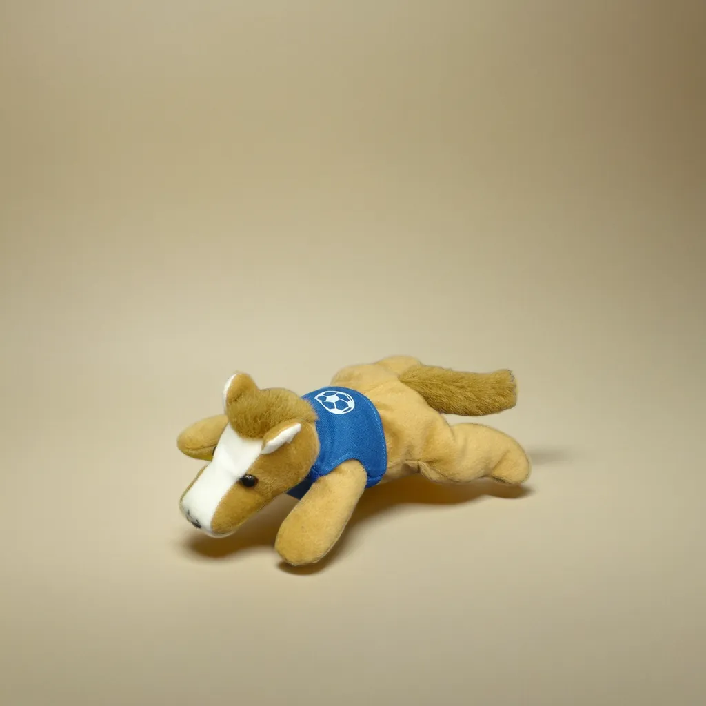 8" Laying Down Beanie Horse 12