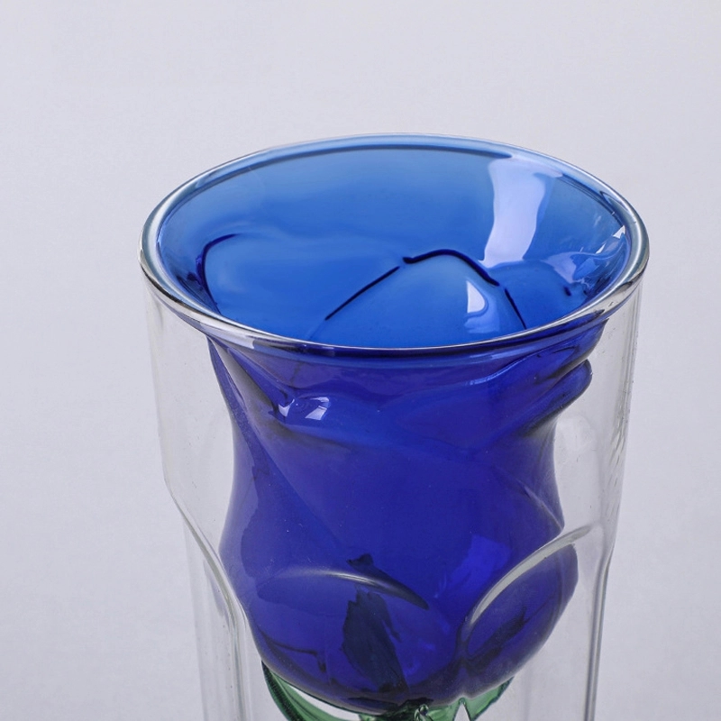6 OZ. Rose Glass Wine Champagne Gift Drinking Cup 9