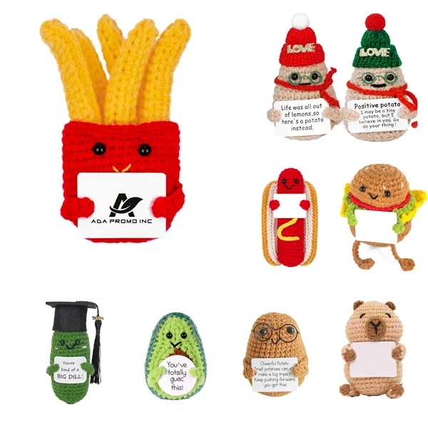 Handmade Knitted Emotional Support Doll