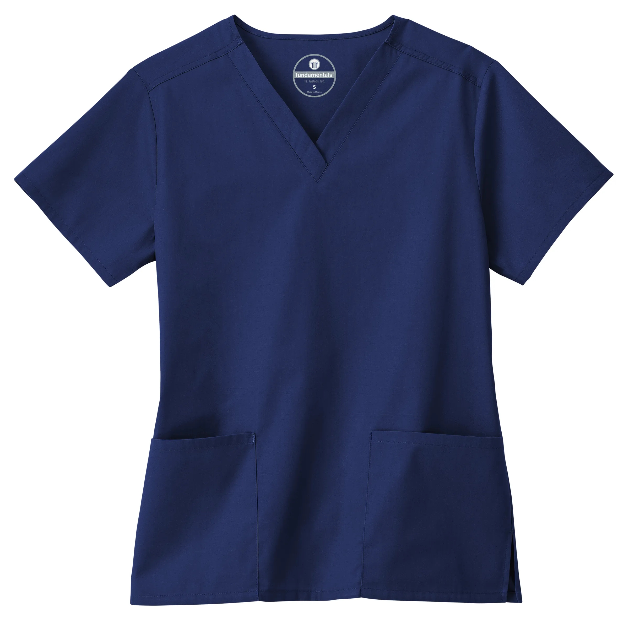 FUNDAMENTALS LADIES TWO POCKET V-NECK TOP 8