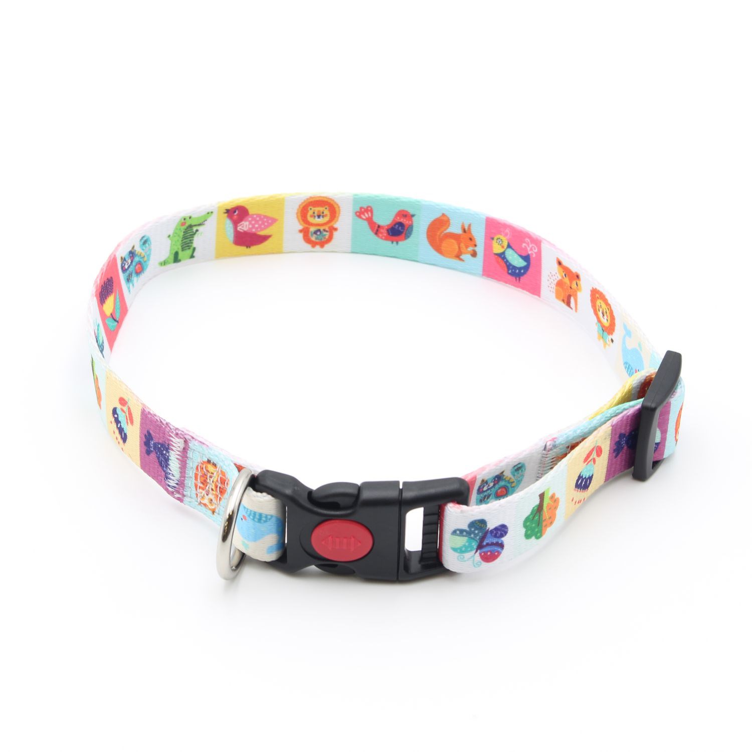 3/4"W x 20"L Sublimation Adjustable Pet Collar w/  Buckle Release 2