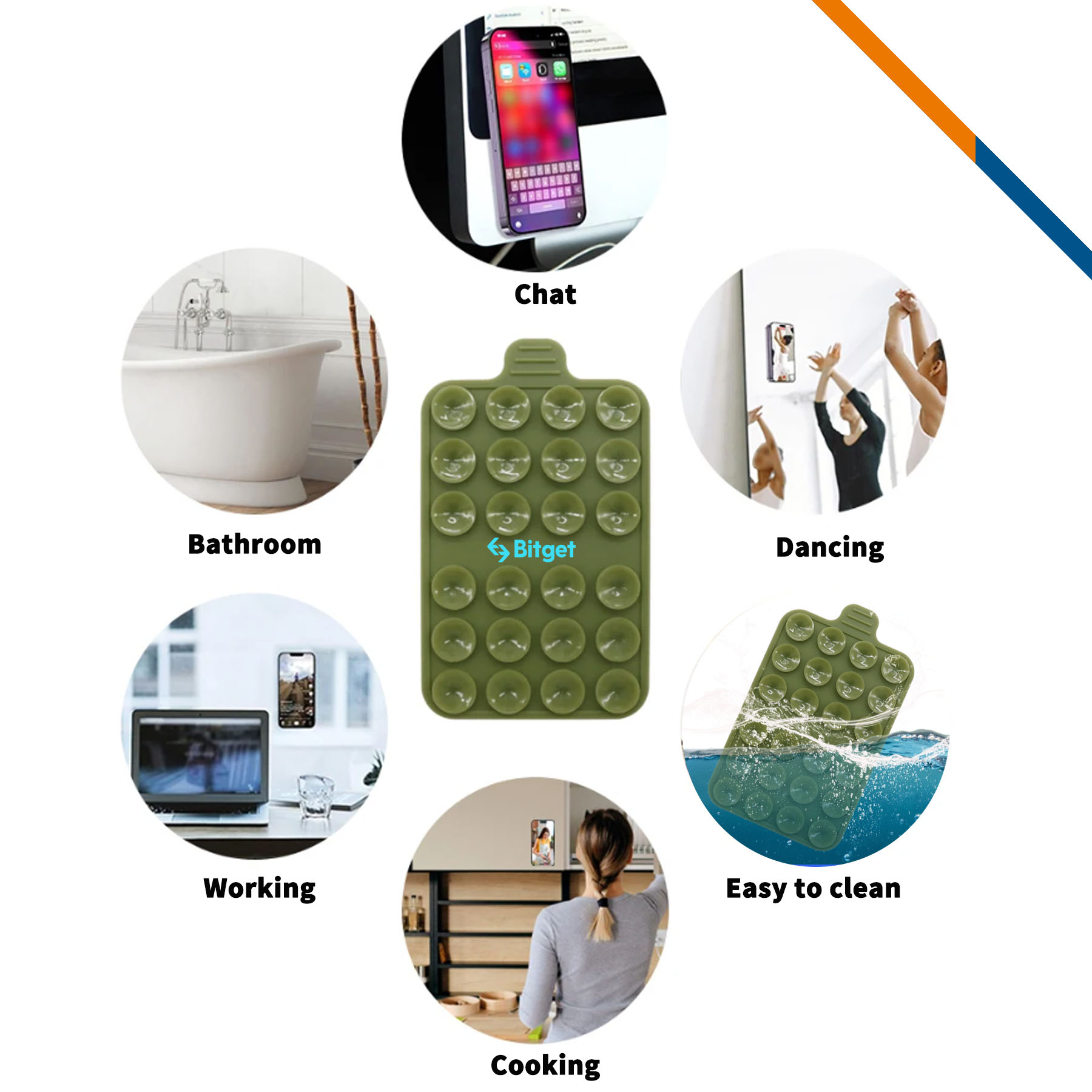 Nadine Suction Phone Holder 17