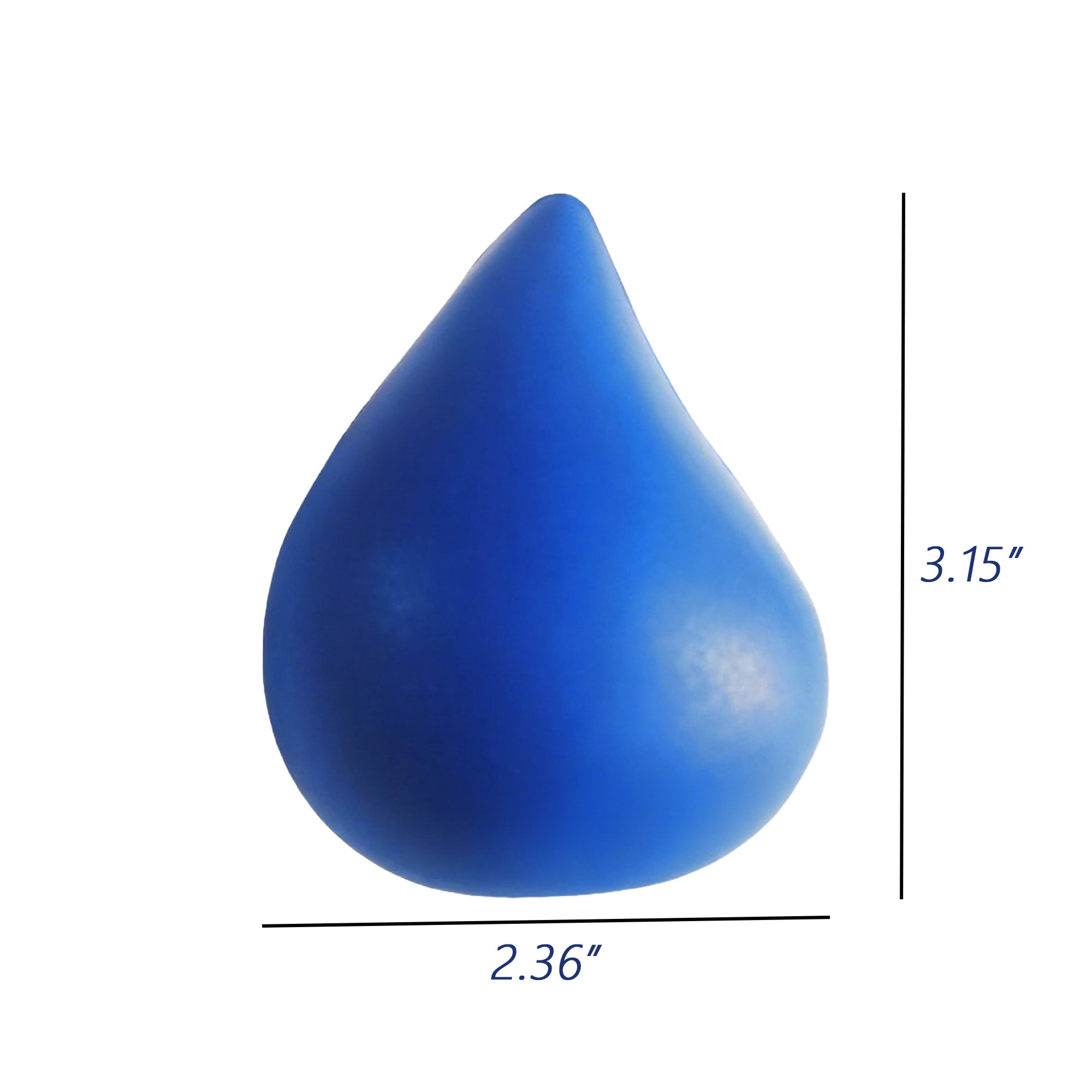 PU Foam Water Drop Stress Ball 1