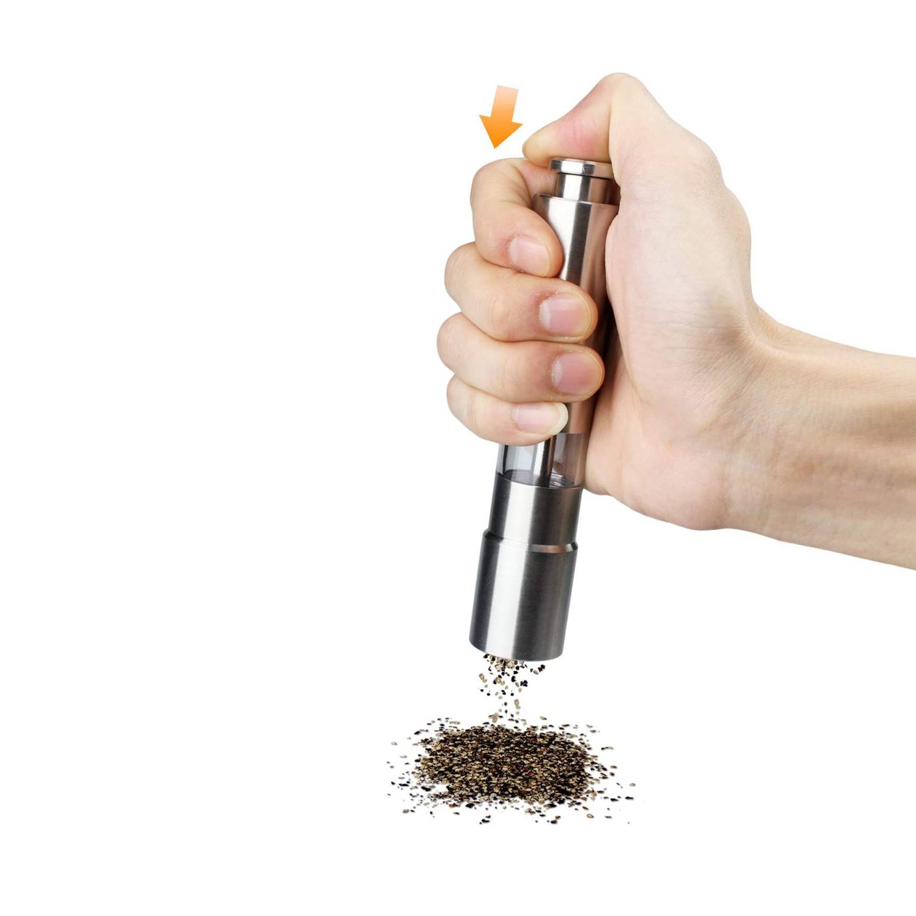 One Hand Press Pepper Grinder 3