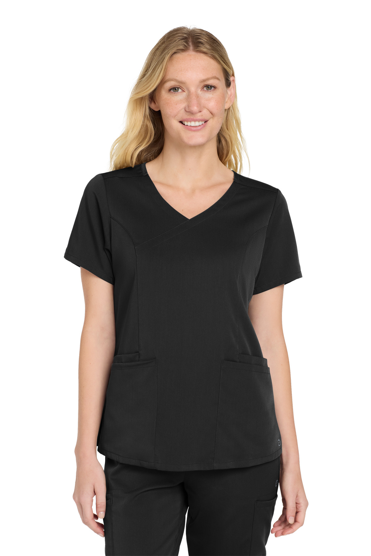 Wink® Women's Premiere Flex Mock Wrap Top 29