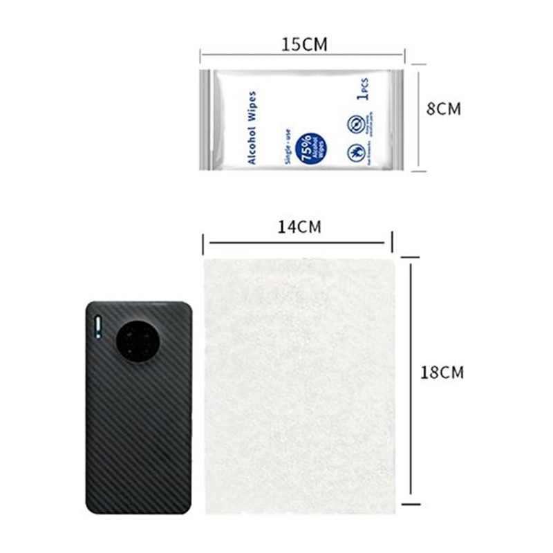 Custom Printing Individually Packed 75% Alcohol Wipes 3