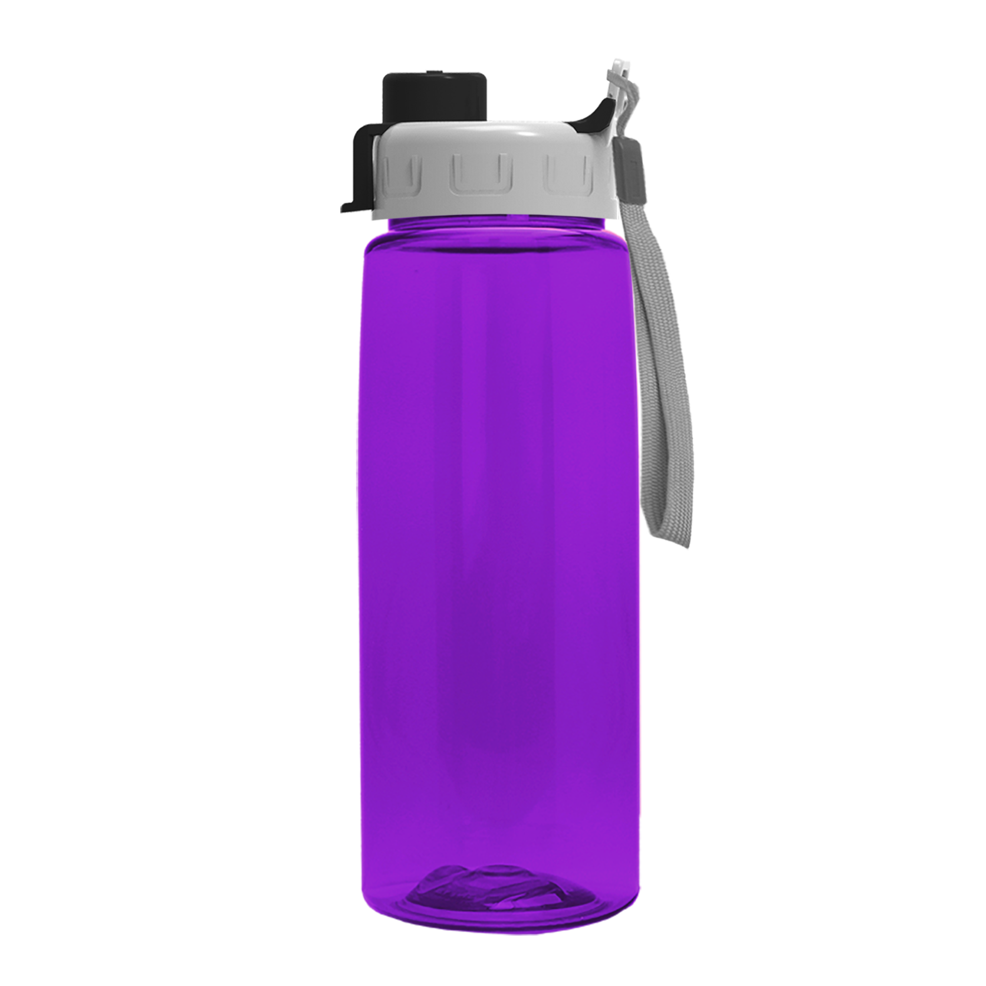 The Flair - 26 oz. Transparent Tritan Bottle with Quick Snap 12