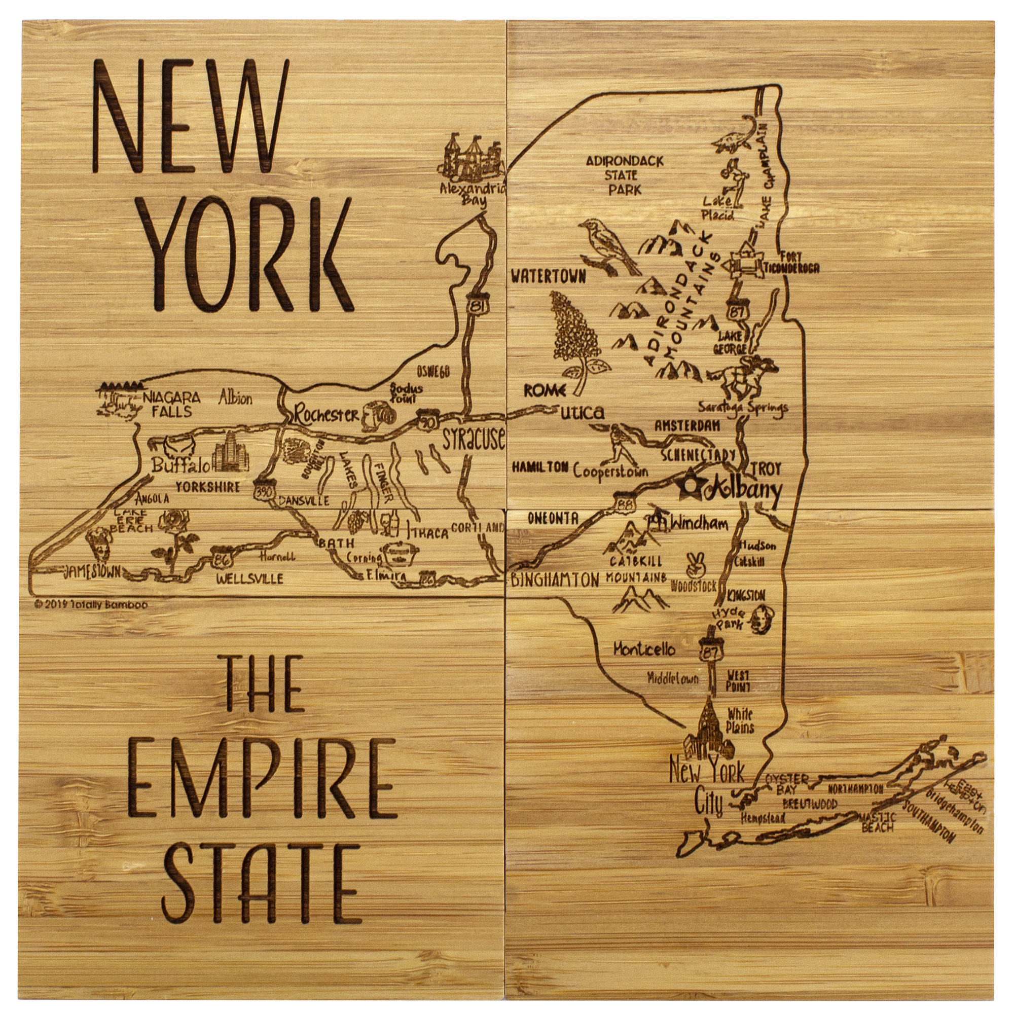 New York Puzzle Coaster Set 16