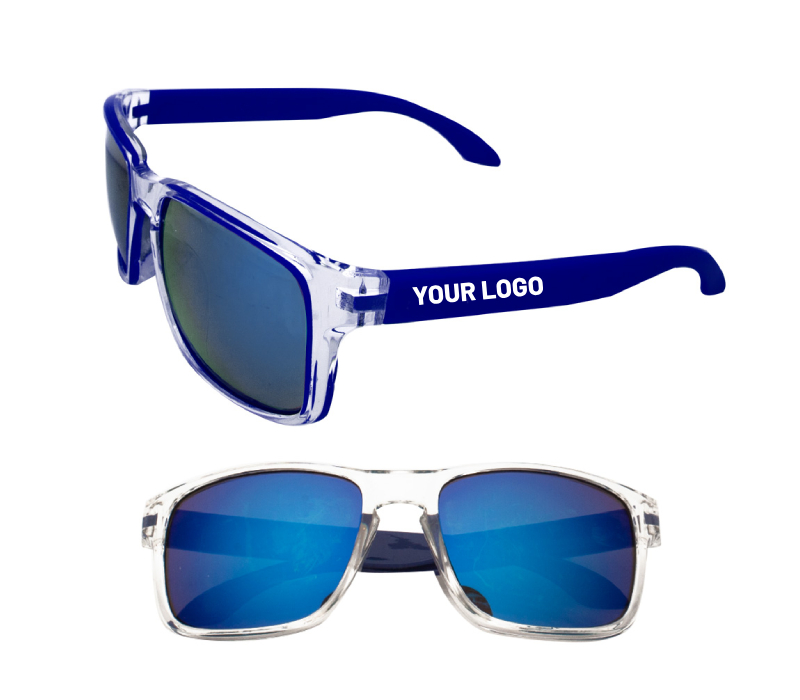 Two-Tone Mirror Lenses Polycarbonate Sunglasses 2
