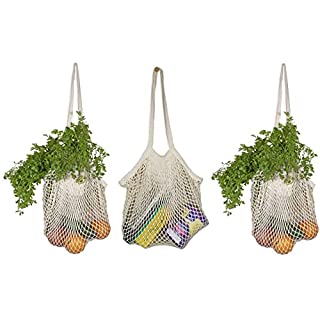 HotShine Mesh Bags Reusable Cotton Mesh Grocery Bags 19