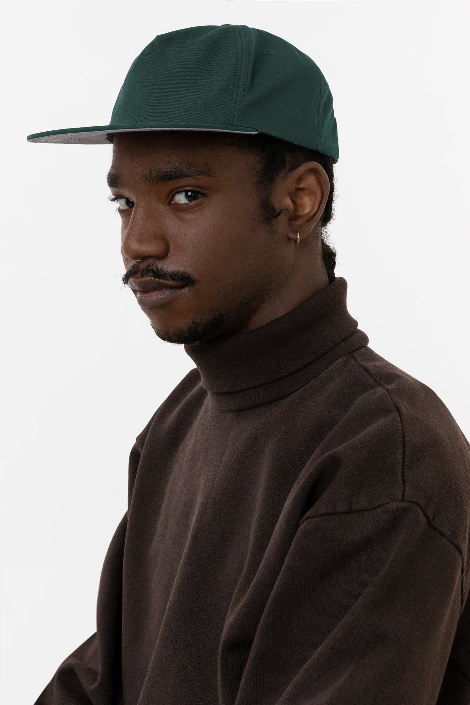 POLY COTTON TWILL 5-PANEL SNAP BACK HAT 18