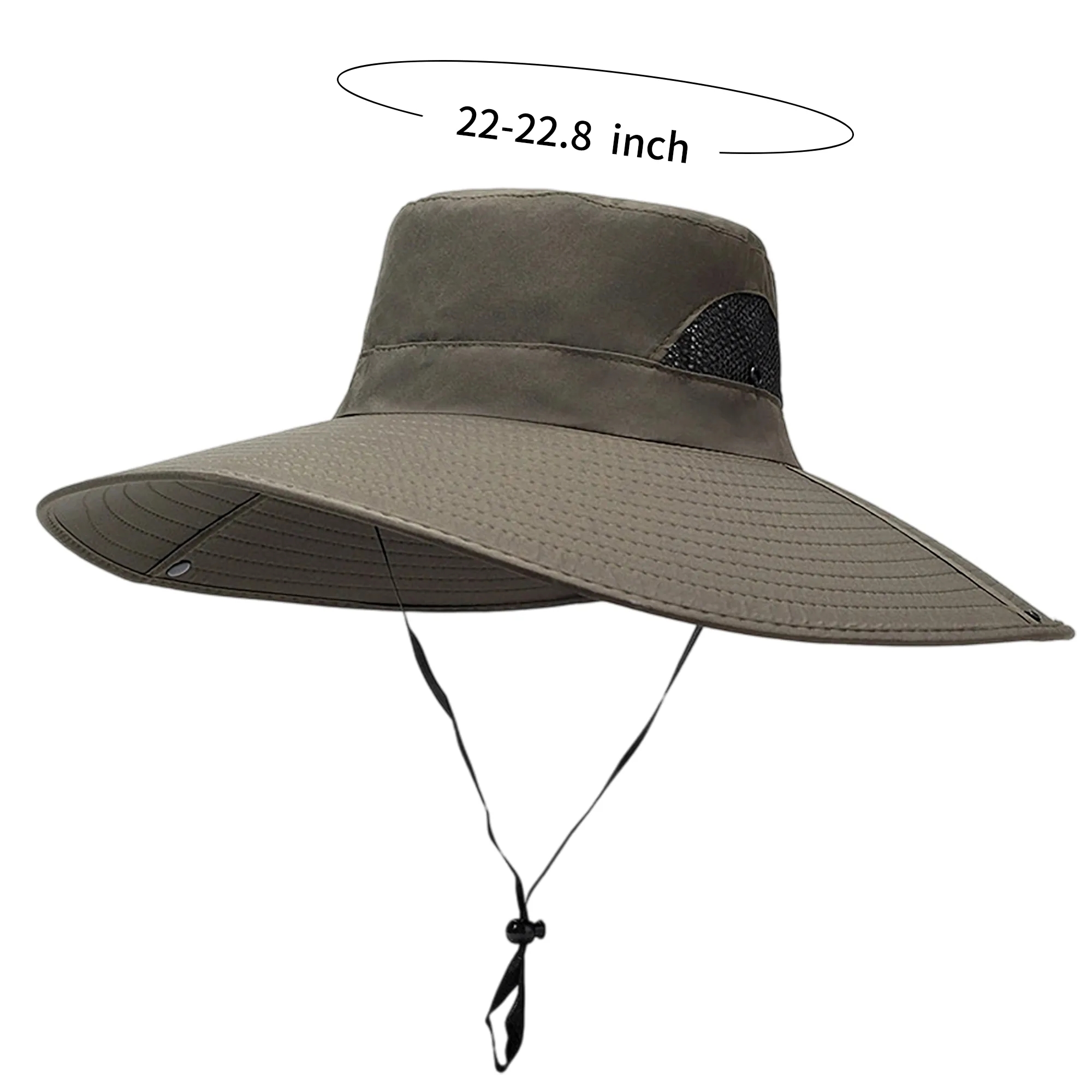 Wide-Brim Outdoor Fishing Hat 9