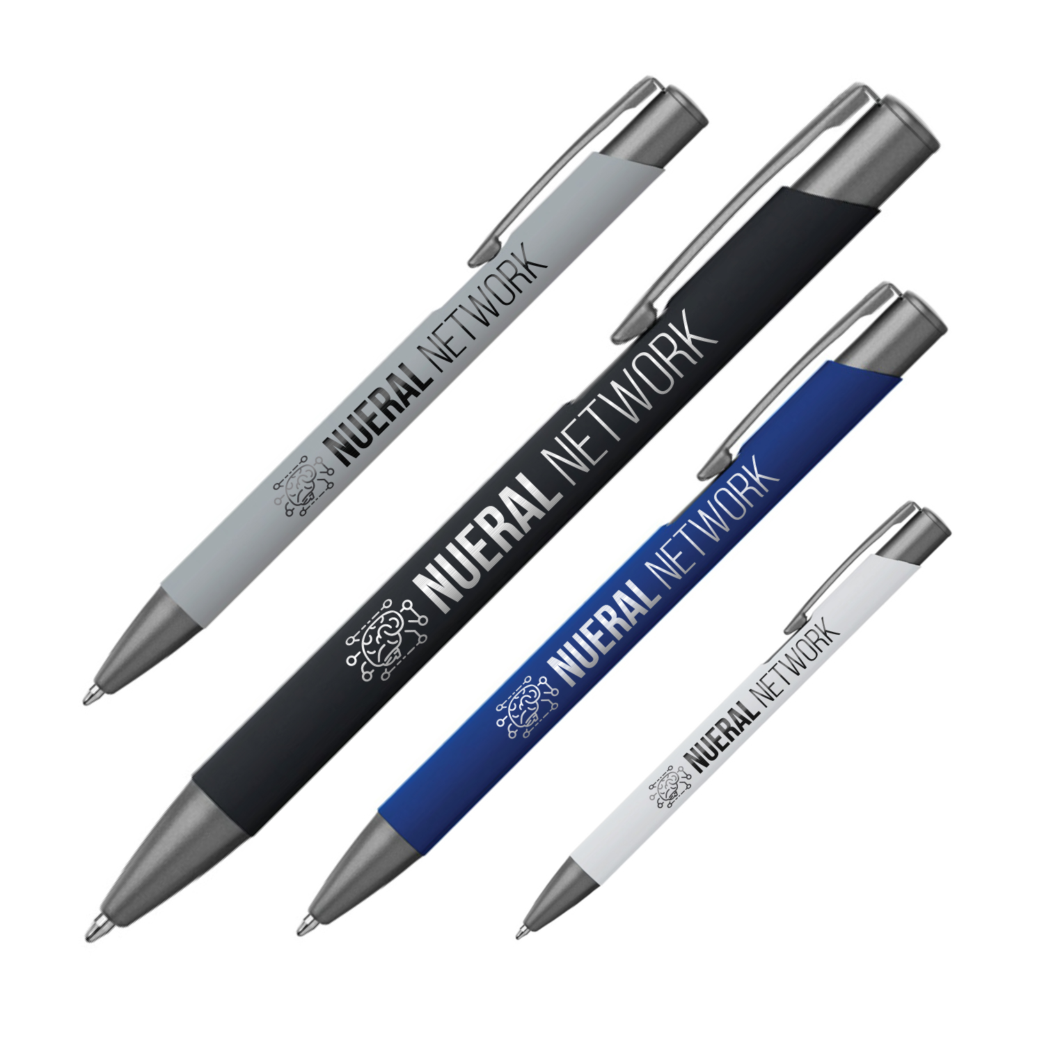 Atherton Softy Metal Pen (Engraved Imprint) 8