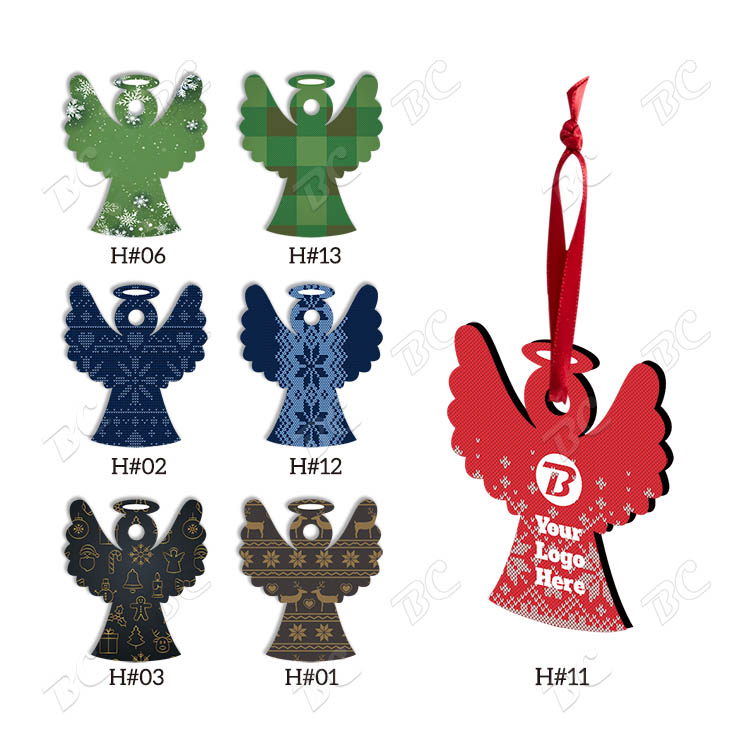 Free Shipping Full Color Christmas Ornament - Angel 9