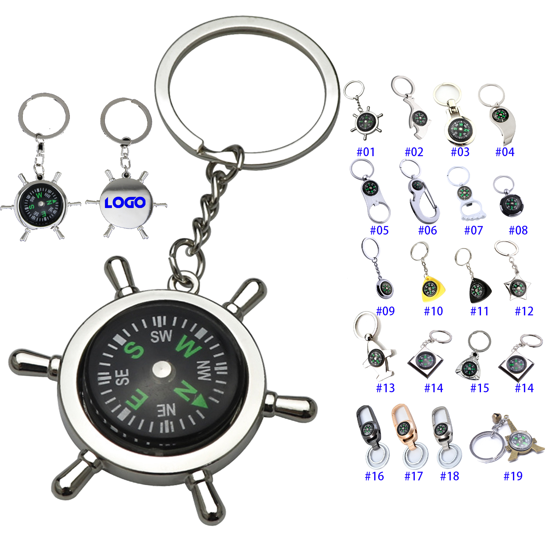 Compass Keyring