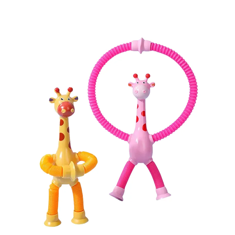 LED Telescopic Suction Cup Giraffe Toy 5