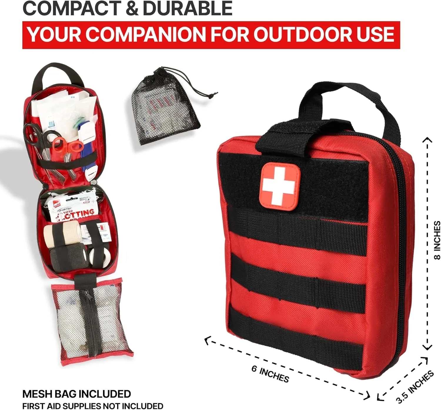 Durable Polyester Outdoor Emergency Medical Bag 3