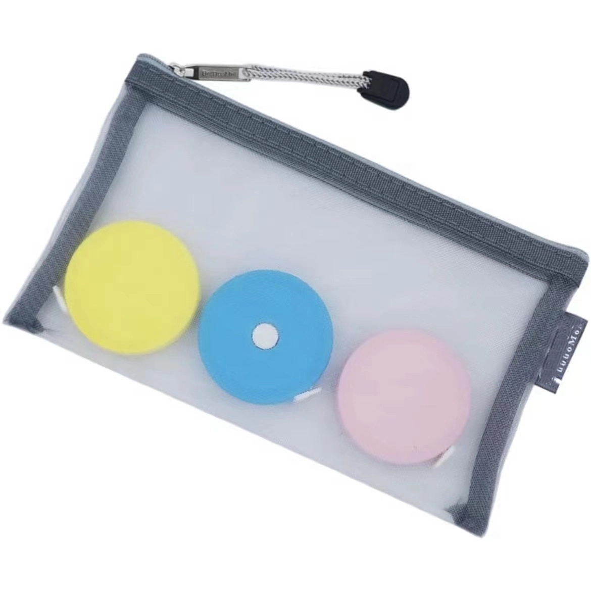 Translucent PVC Coin Purse with Key Ring 5