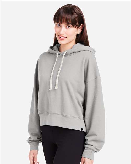 Women's Vintage Oversized Cropped Hooded Sweatshirt - PDP1725 8