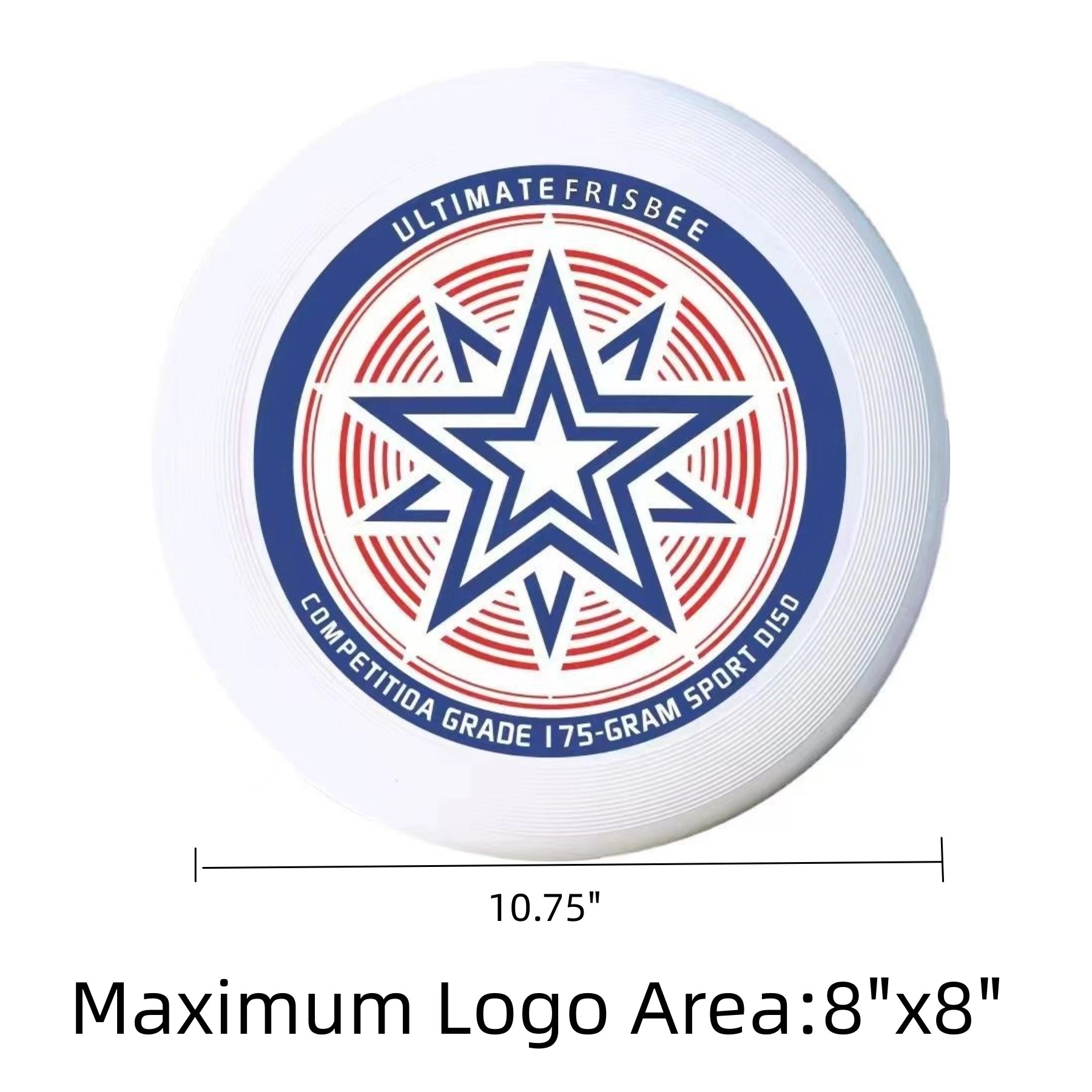 Solid Color Flying Discs 3