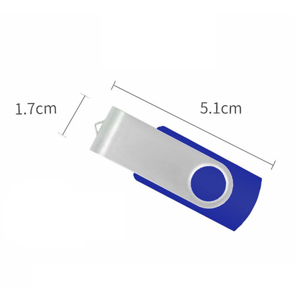 4G Metal Rotary USB Flash Drive 4
