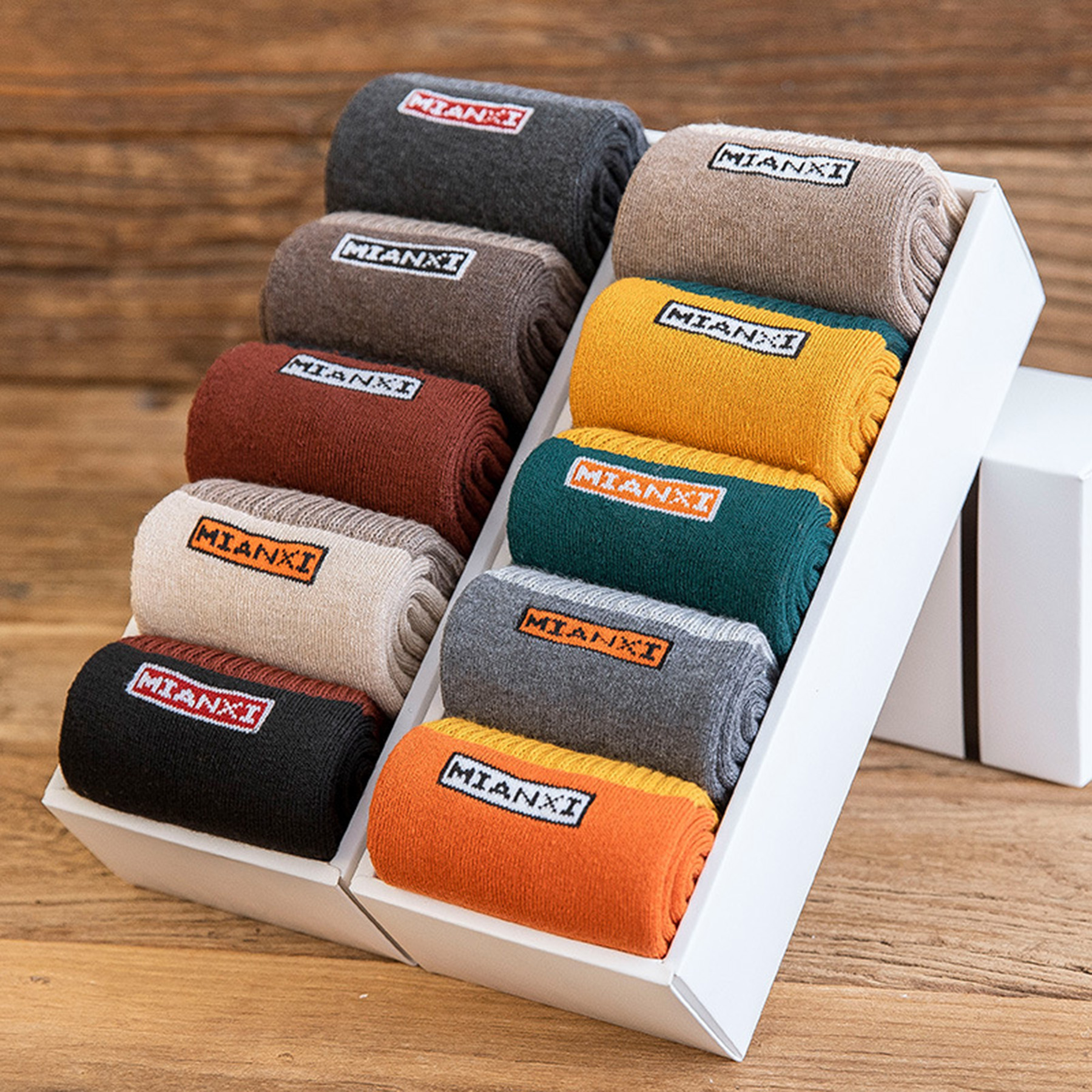 Medium Tube Plush Socks 3