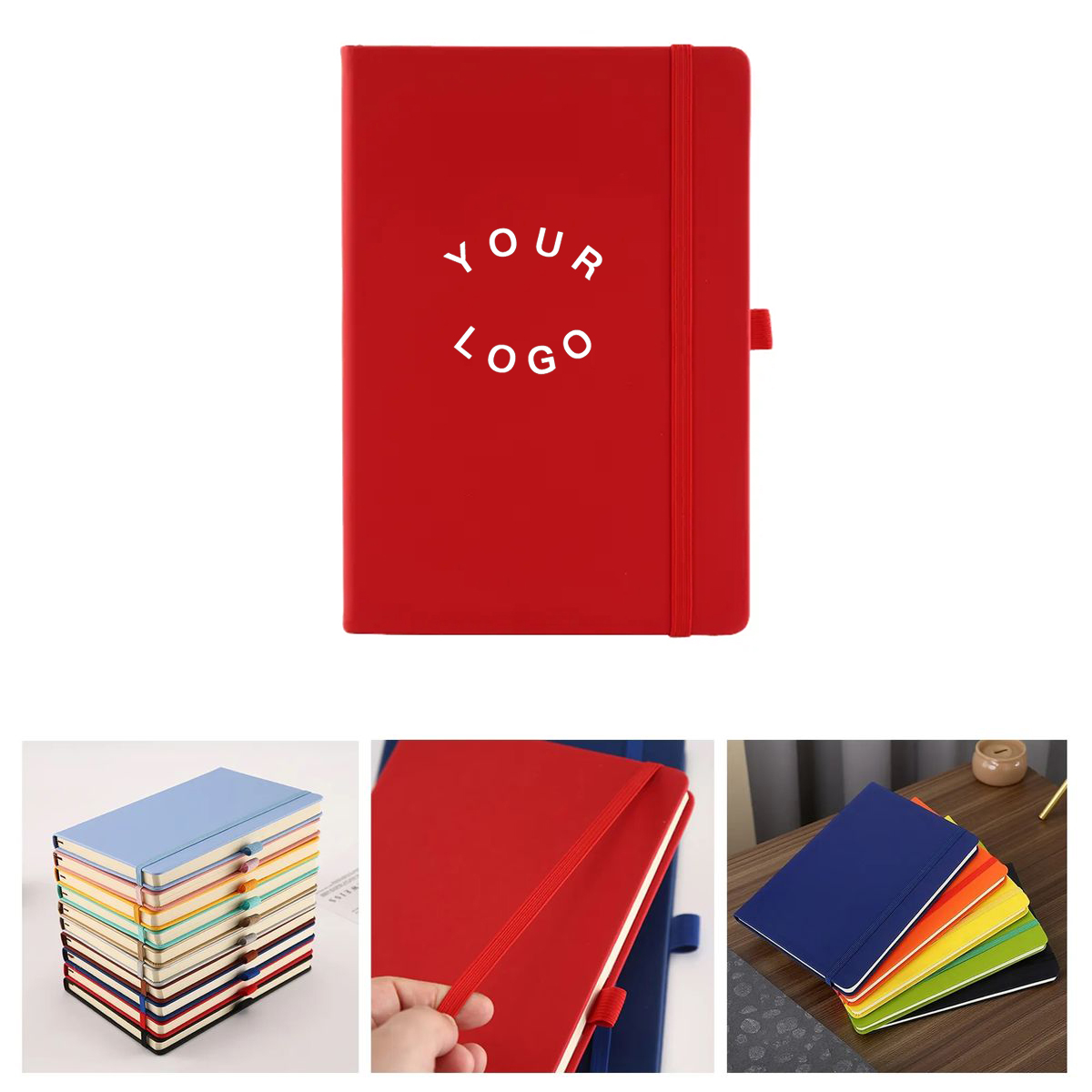 A5 Paper Notebook With Bookmark Ribbon 5