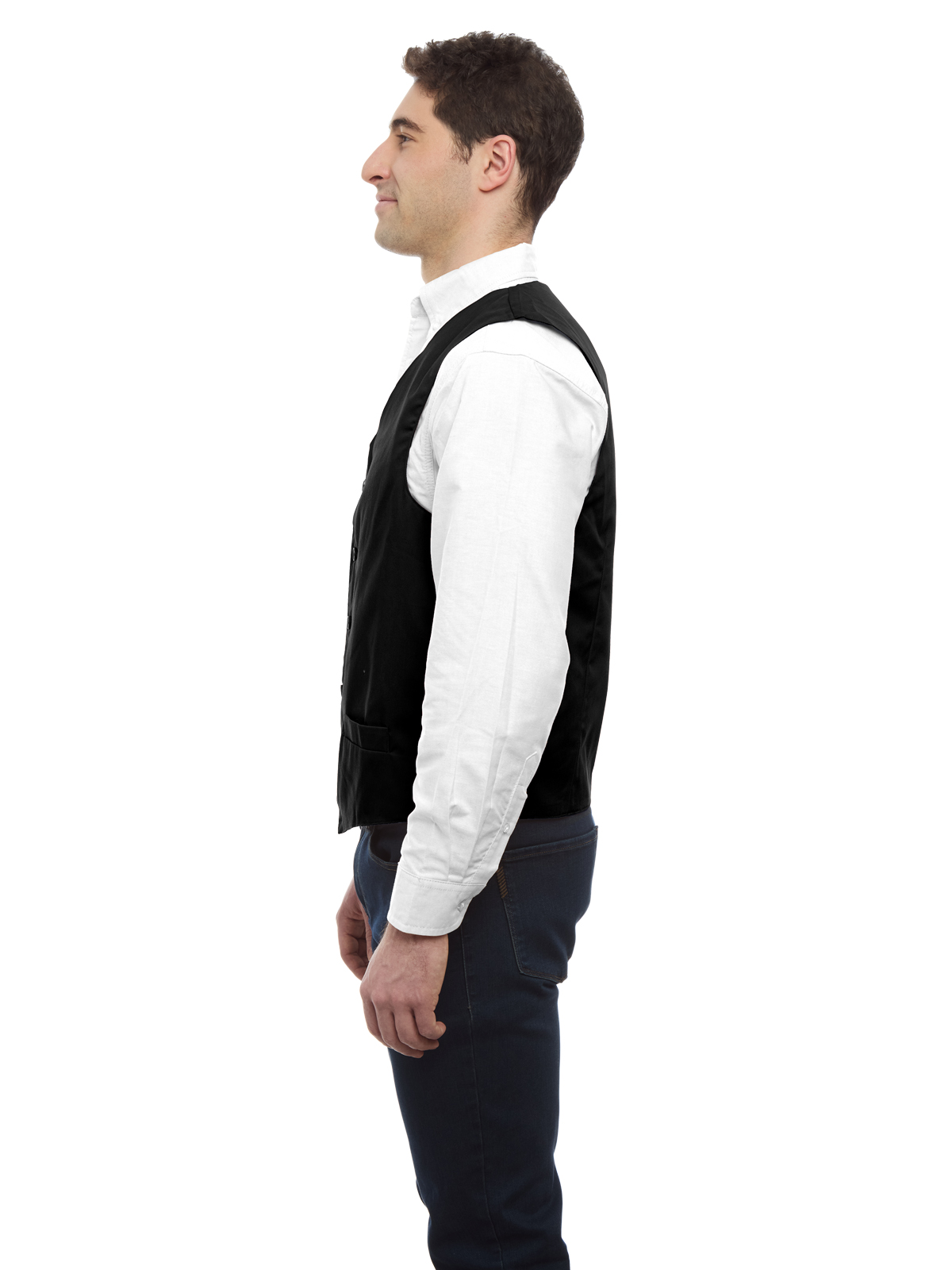 Blue Generation - Unisex 2-Pocket Scotchgard Treated Bistro Vest 5