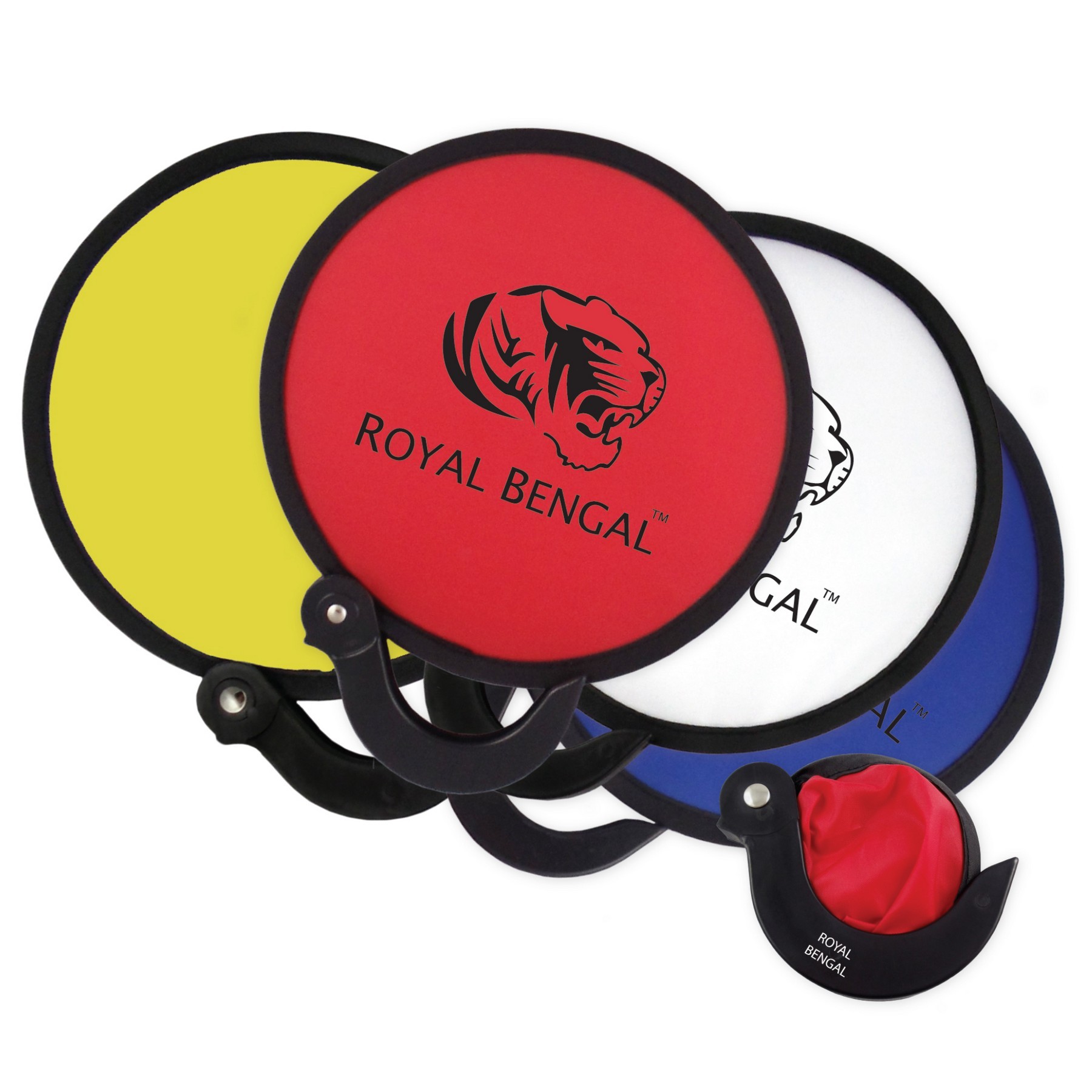 7" Round Foldable Nylon Fan 2