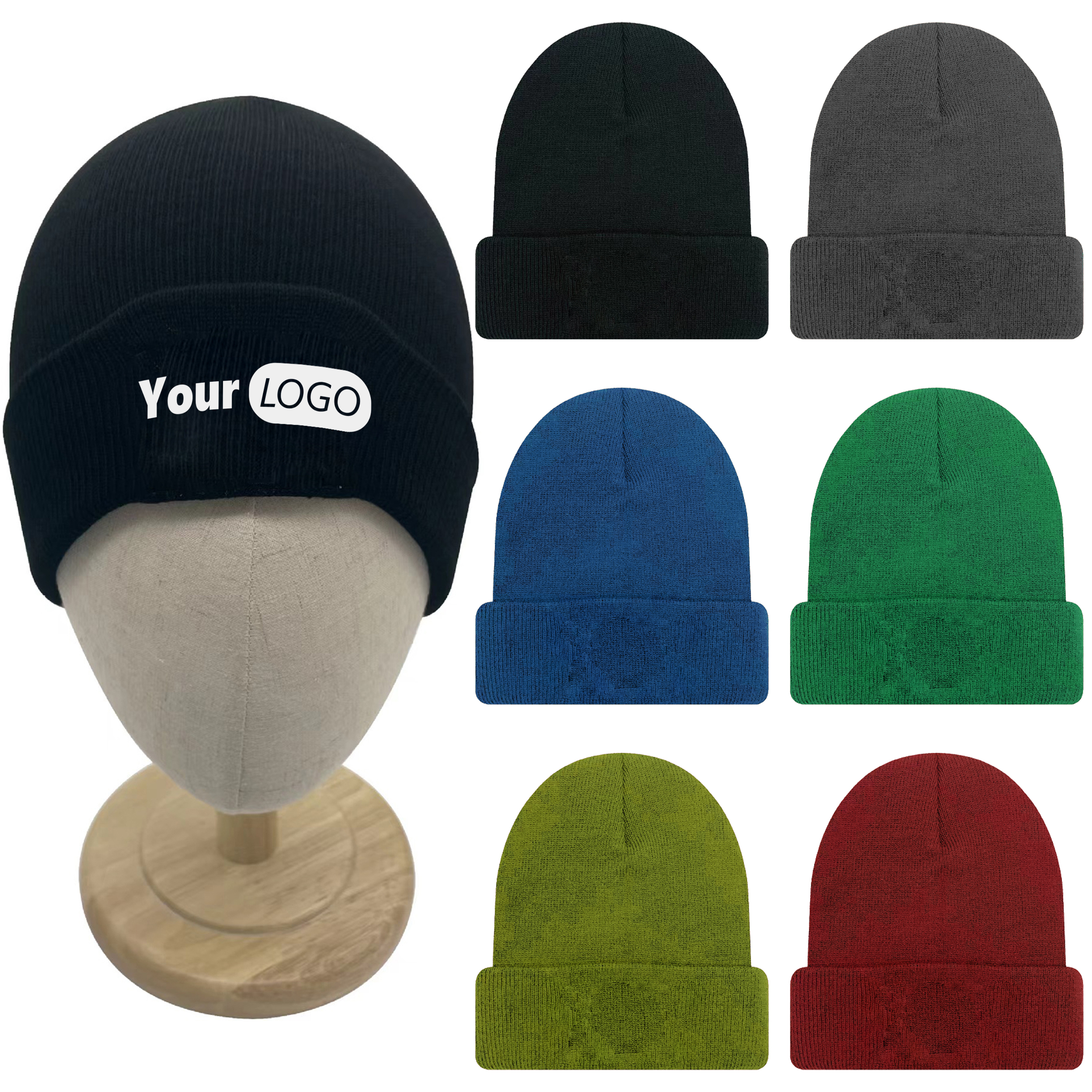 Polypropylene Customizable Sports Warm Hat 4