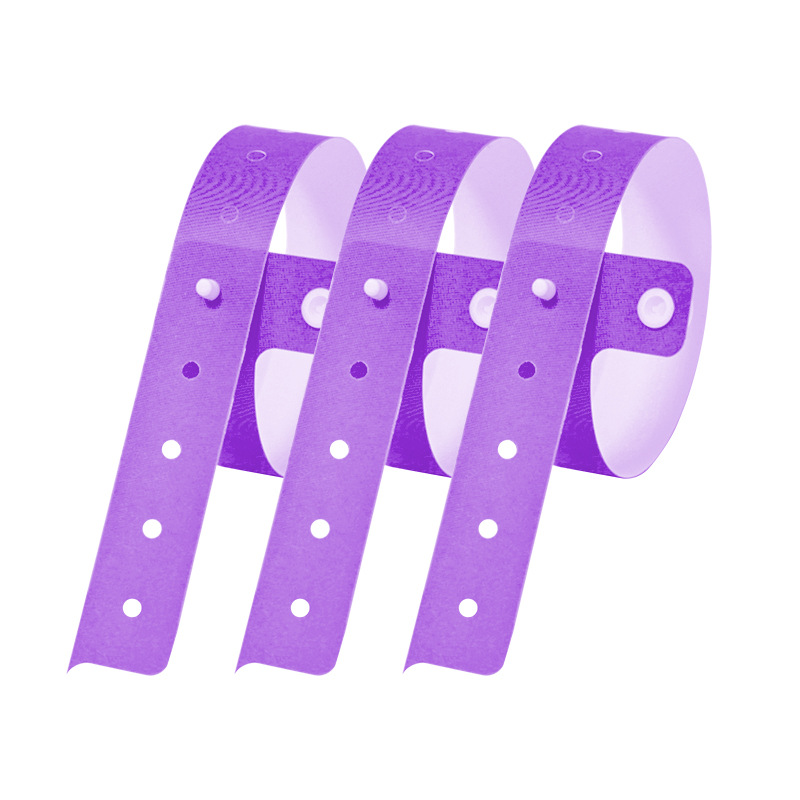 Premium Plastic Secure Snap Wristbands 5