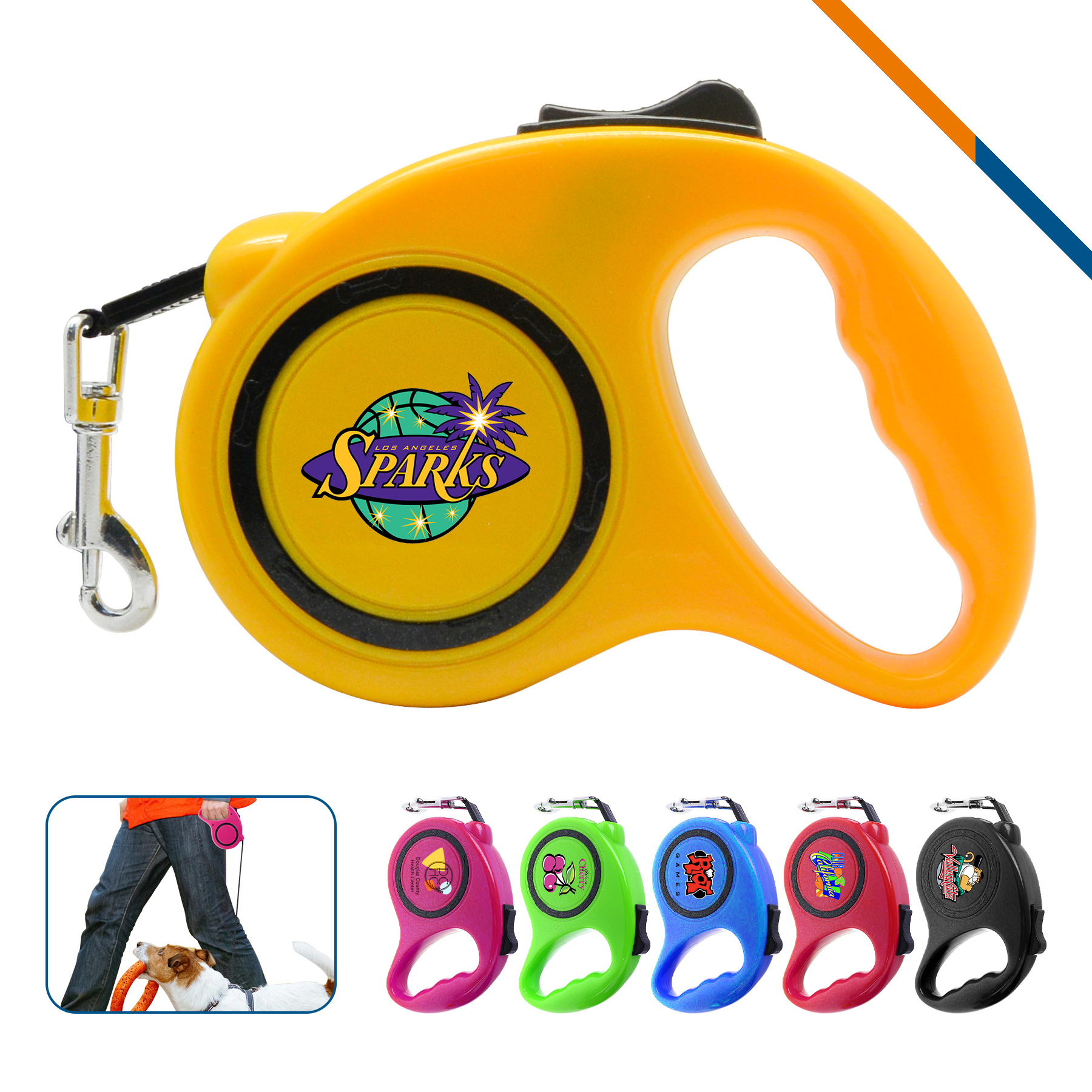 Relaxed Retractable Dog Leash 8