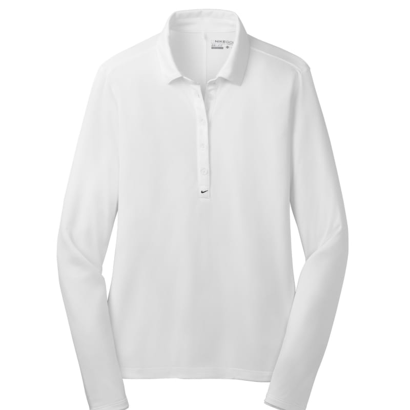 Nike Ladies Long Sleeve Dri-FIT Stretch Tech Polo. 18