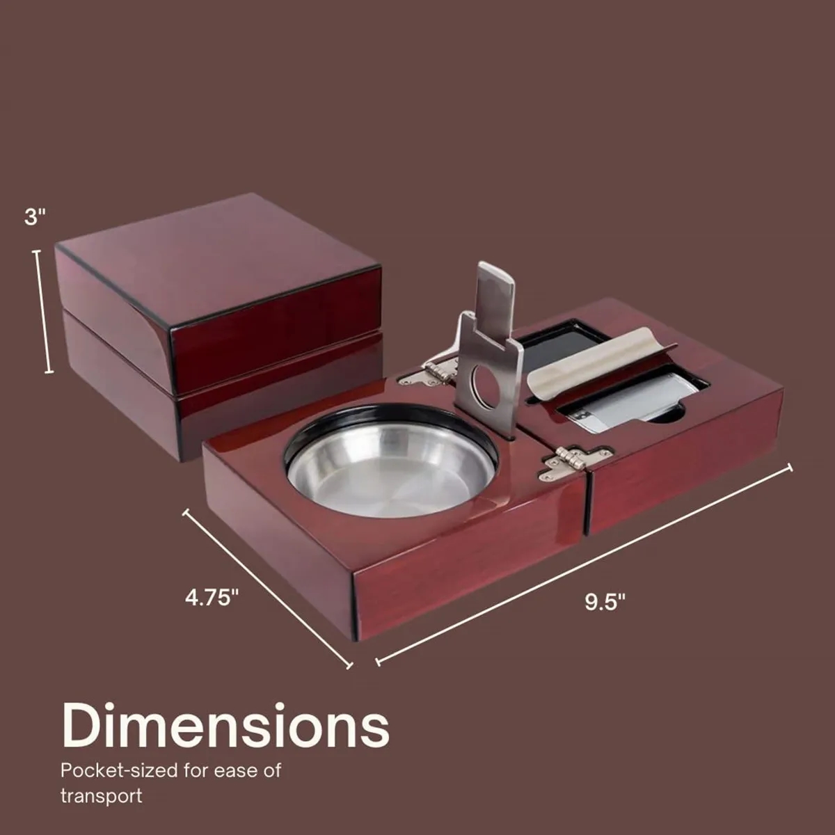 Cigar Ashtray Gift Set 4