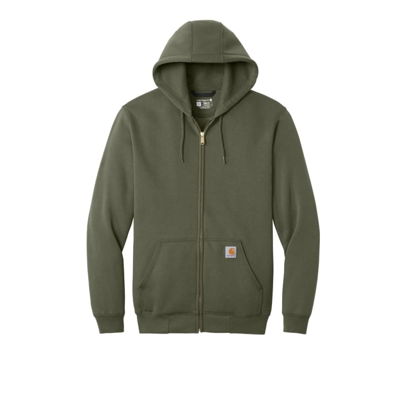 Carhartt Midweight Hooded Zip-Front Sweatshirt., custom hoodie or sweatshirt with logo imprint 49