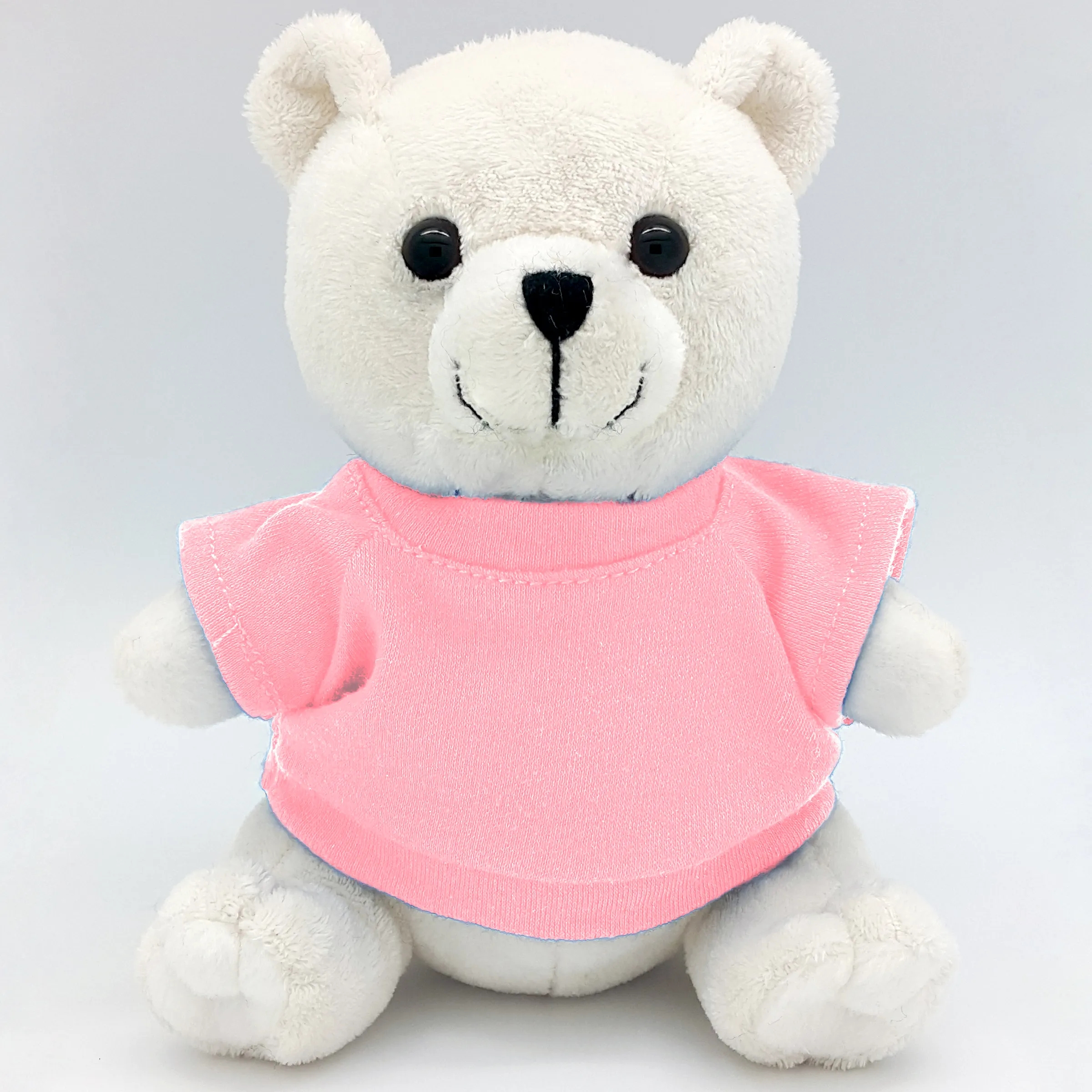 6" Beanie White Bear 2