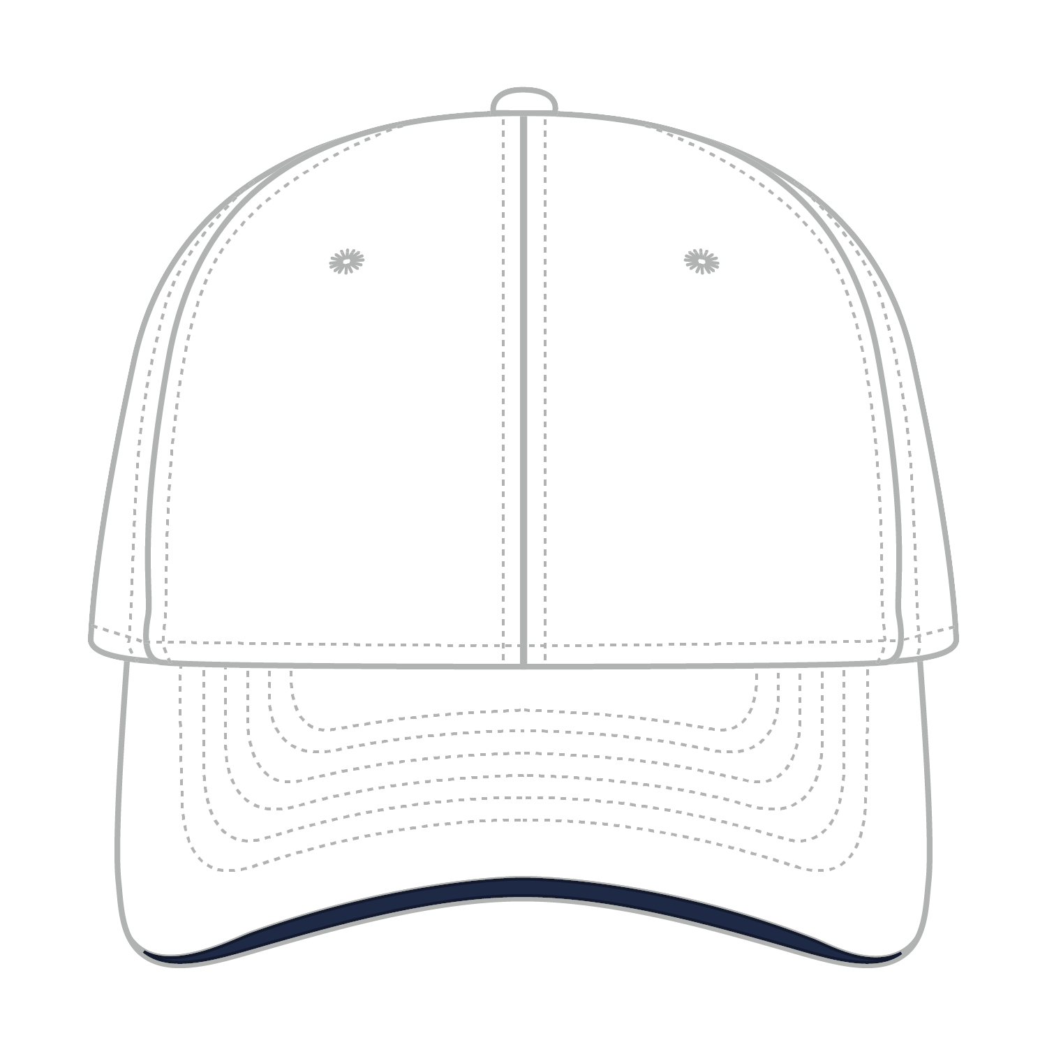 OTTO CAP® OTTO FLEX® Fitted 6 Panel Low Profile Baseball Cap 31