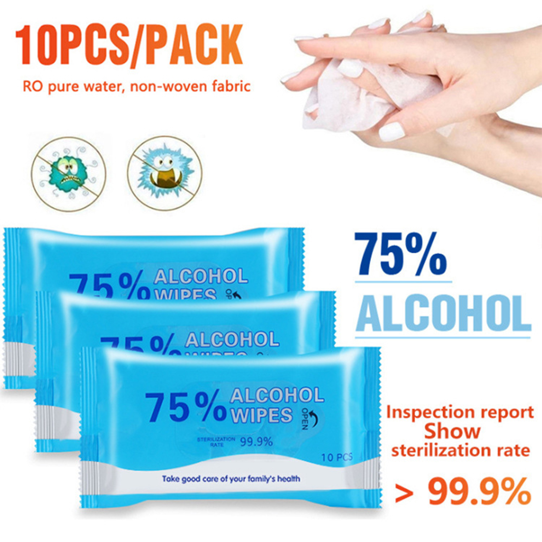 Alcohol Wipes Disinfectant Cleaner 5