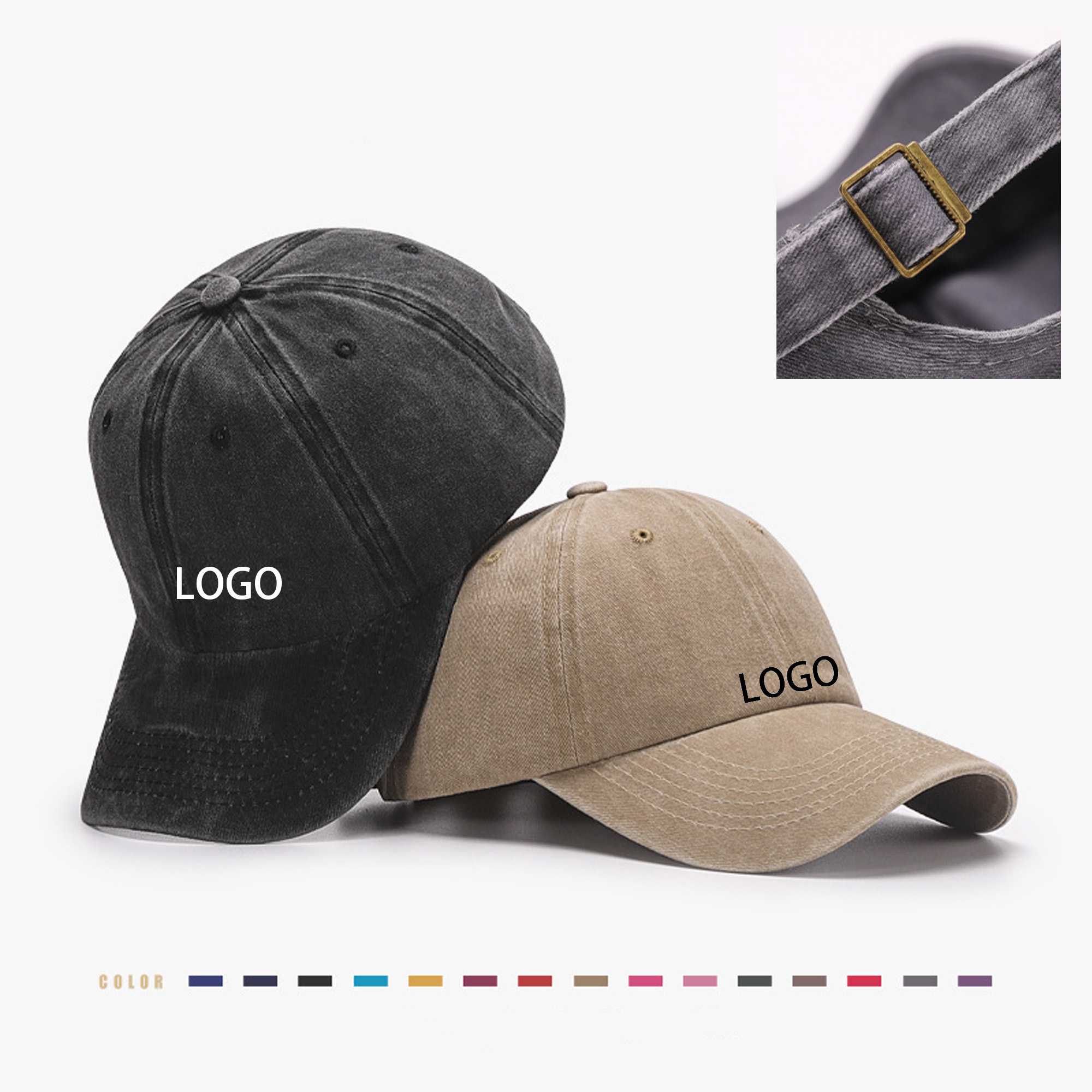 Adjustable Baseball Cap MOQ 50PCS 3