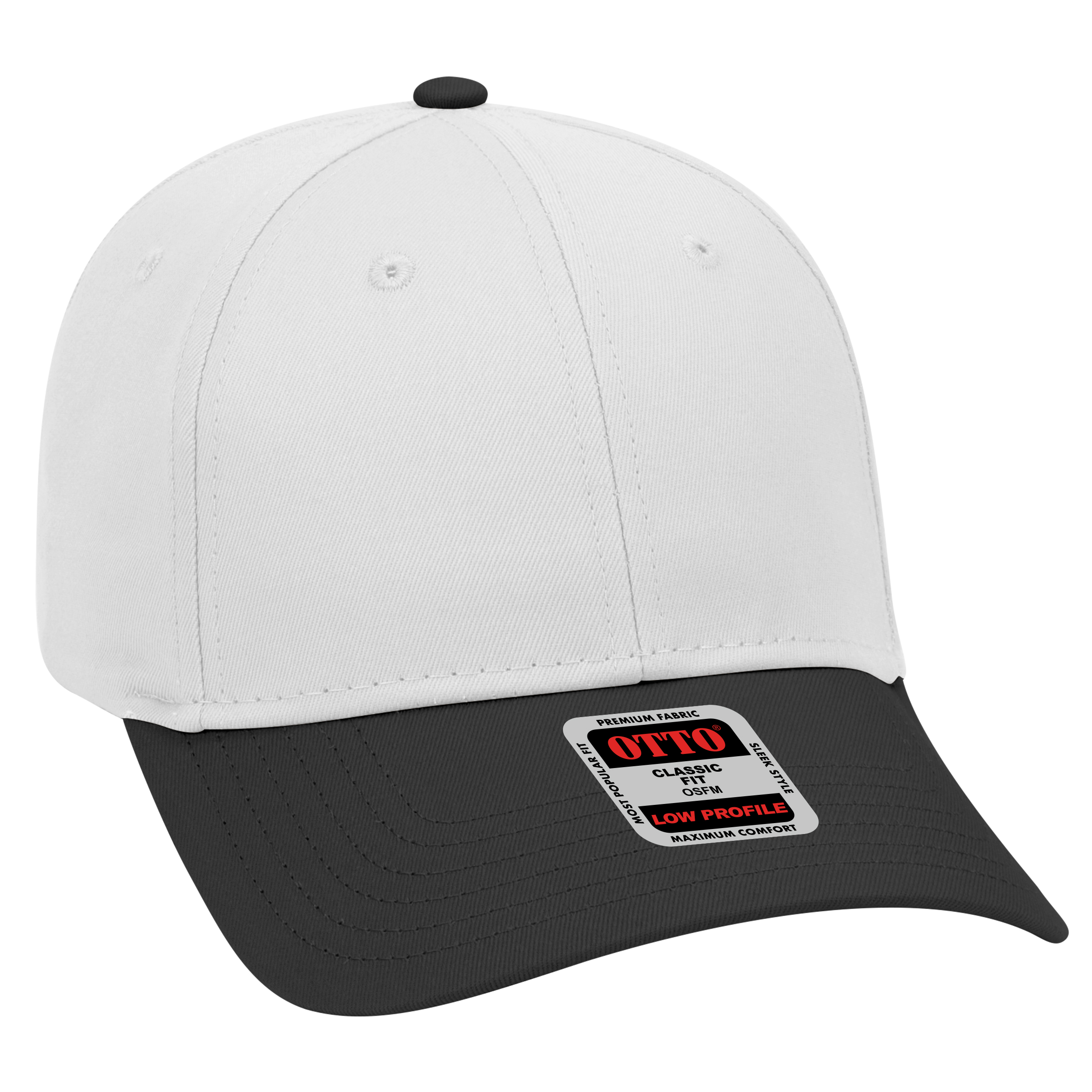 OTTO CAP® 6 Panel Low Profile Baseball Cap 88