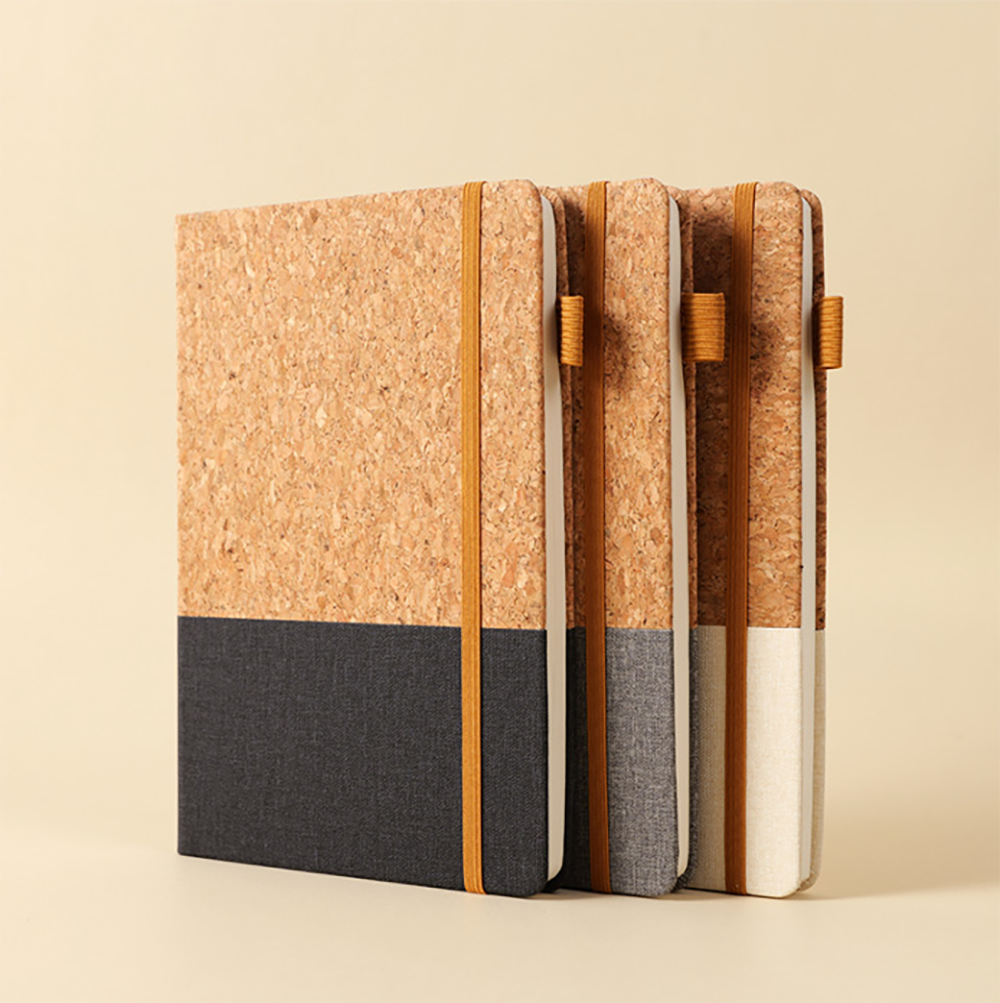 Cork Hardcover Bound Notebooks 2