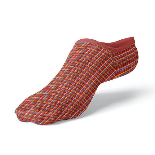 Jacquard Weave Merino Wool Low Cut Socks 4