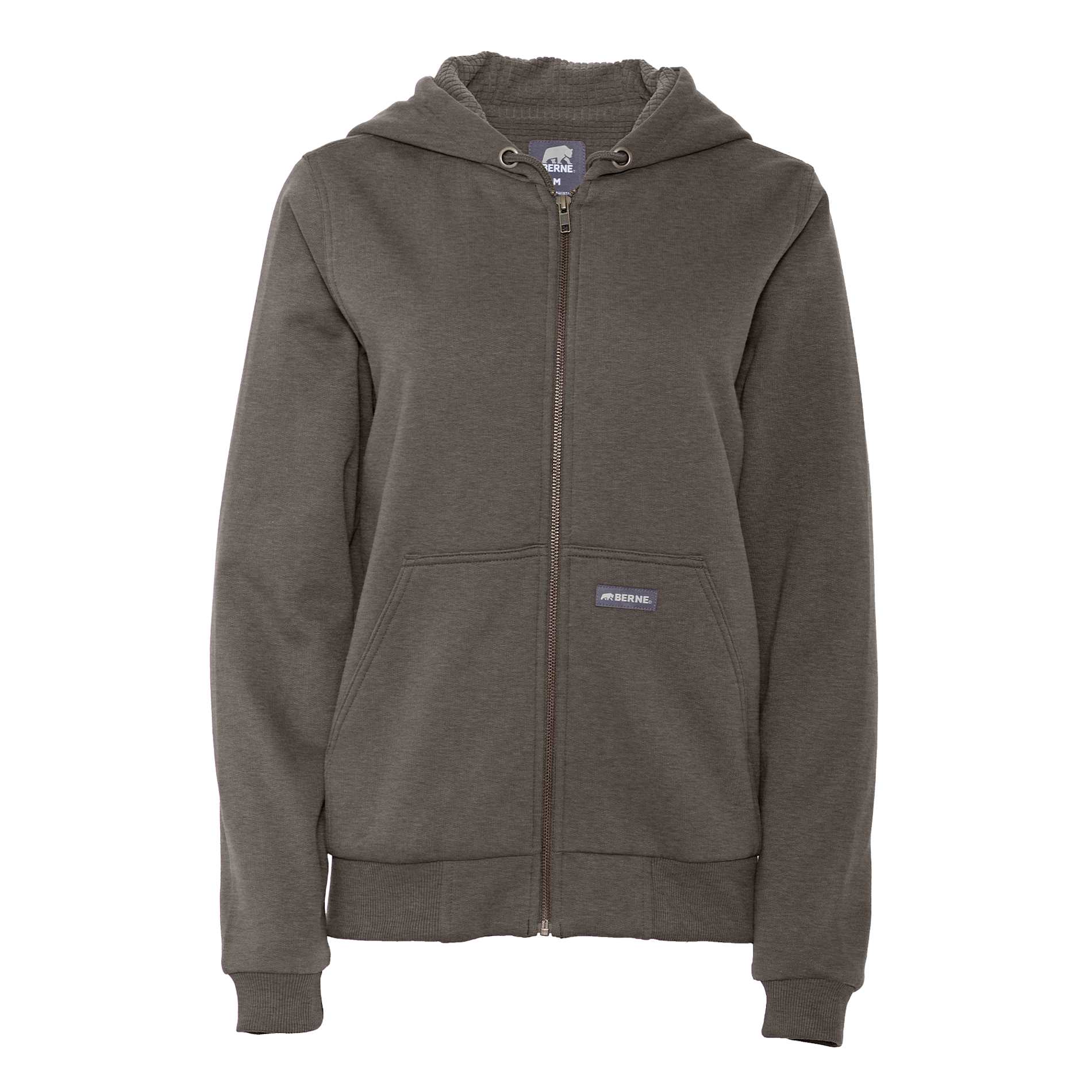 Berne Heritage Grid Fleece-Lined Zip Sweatshirt - Women's 28